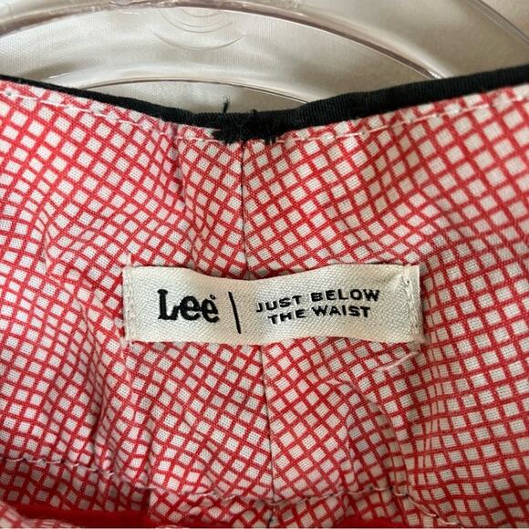 Lee Black Capri Just Below The Waist Capri Pants Cotton Womens 14 - Picture 3 of 6